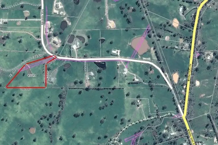 Floorplan of Homely land listing, Address available on request