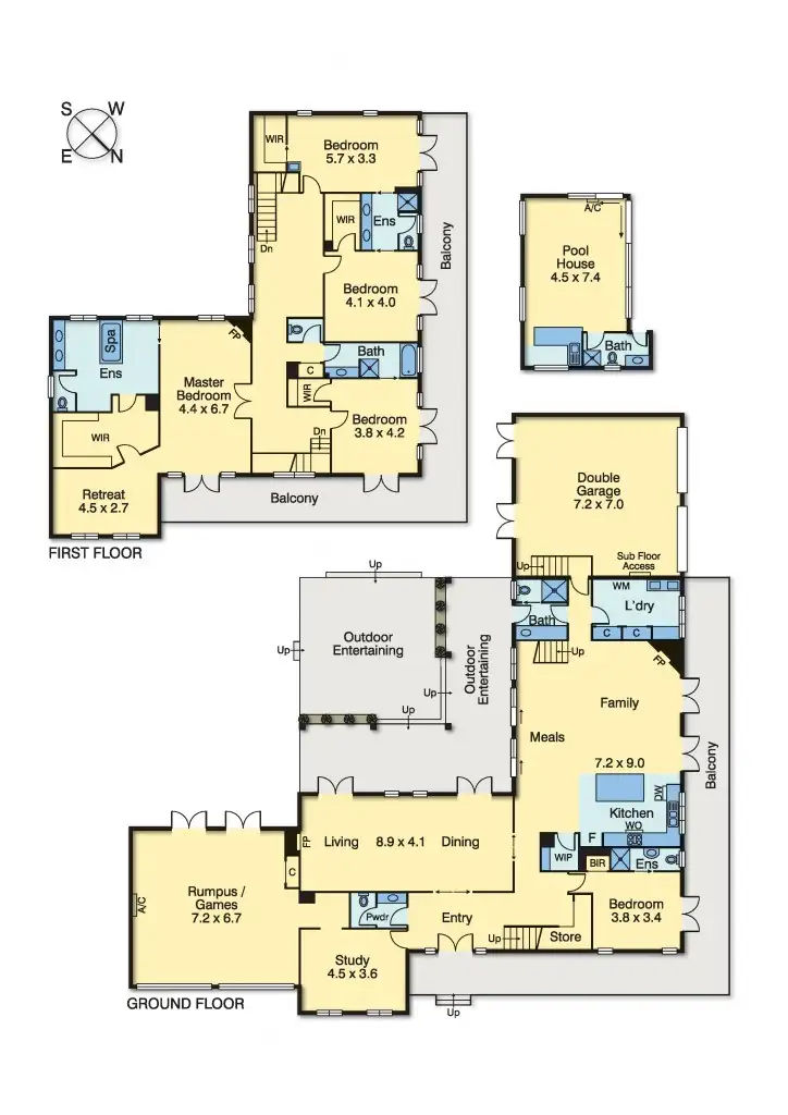 Floorplan of Homely house listing, 2 Waratah Avenue, Mornington VIC 3931