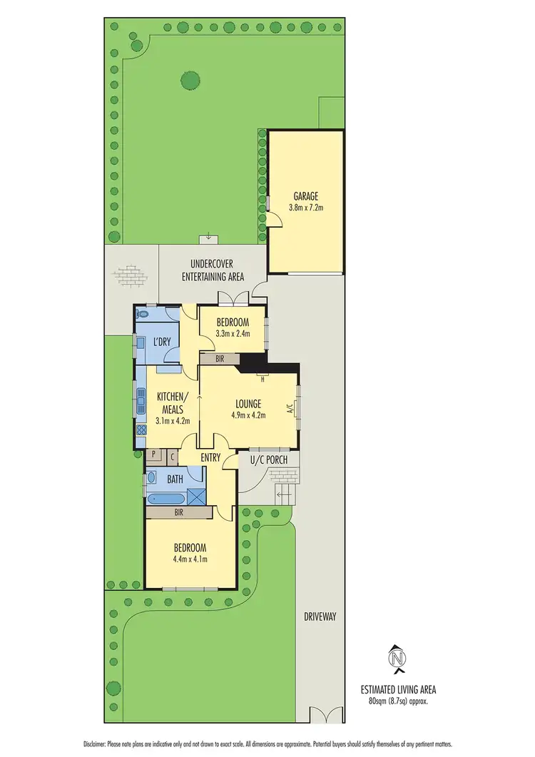 Floorplan of Homely house listing, 10 The Boulevard, Pascoe Vale South VIC 3044