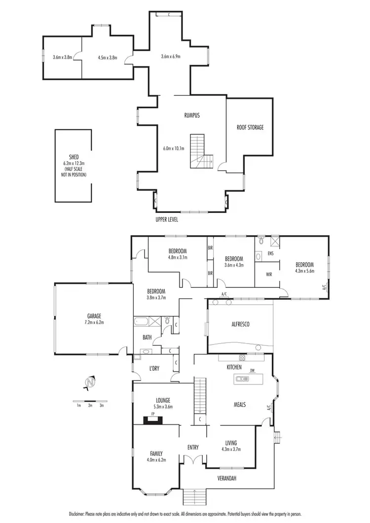 Floorplan of Homely house listing, 154 Diggers Rest Coimadai Road, Bacchus Marsh VIC 3340