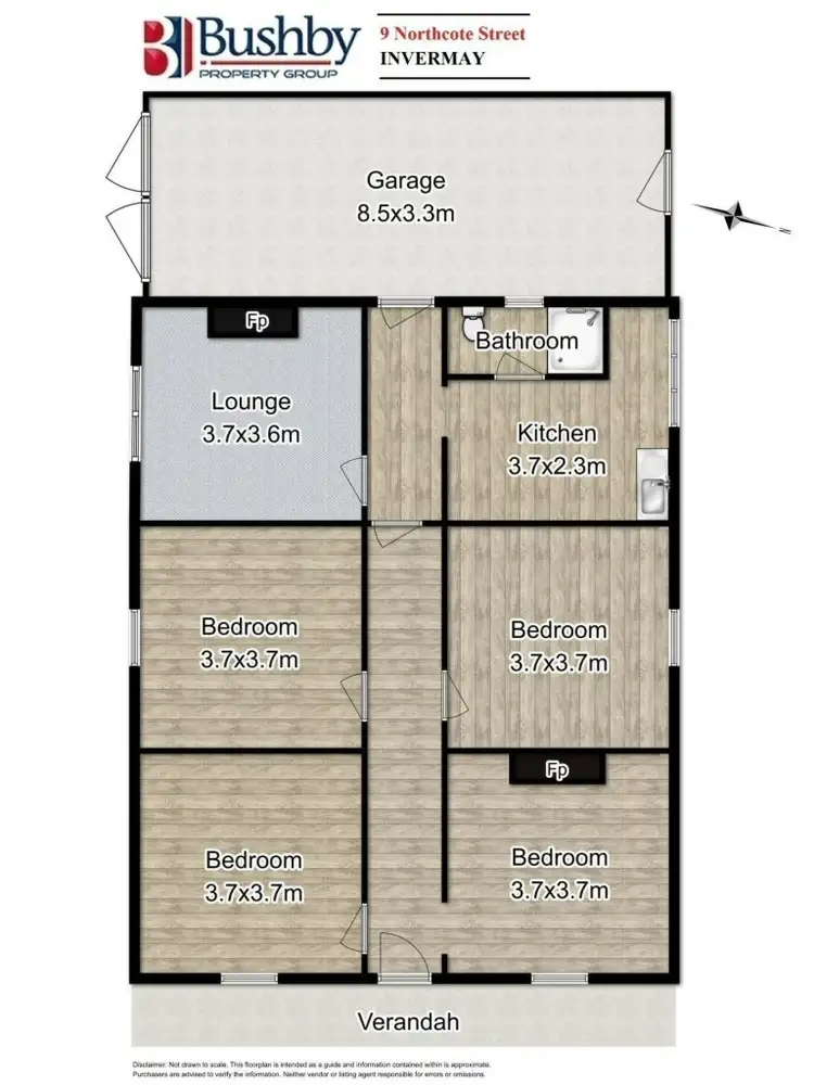 Floorplan of Homely house listing, 9 Northcote Street, Invermay TAS 7248