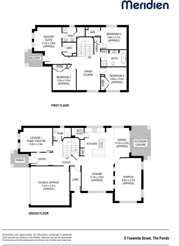 Floorplan of Homely house listing, 9 Yosemite St, The Ponds NSW 2769