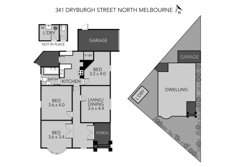 Floorplan of Homely house listing, 341-353 Dryburgh Street, North Melbourne VIC 3051