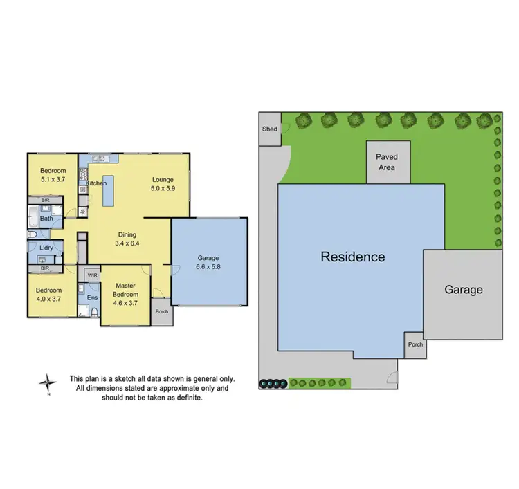 Floorplan of Homely townhouse listing, 4A Wendover Avenue, Bayswater North VIC 3153