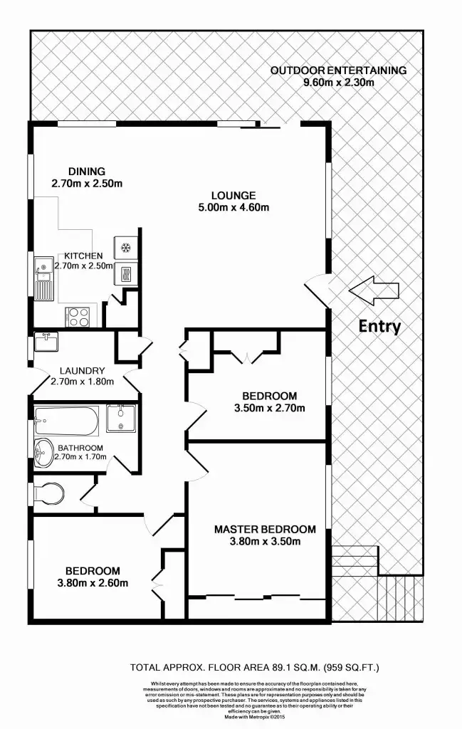 Floorplan of Homely villa listing, 2/31 Wyoming Avenue, Valley Heights NSW 2777