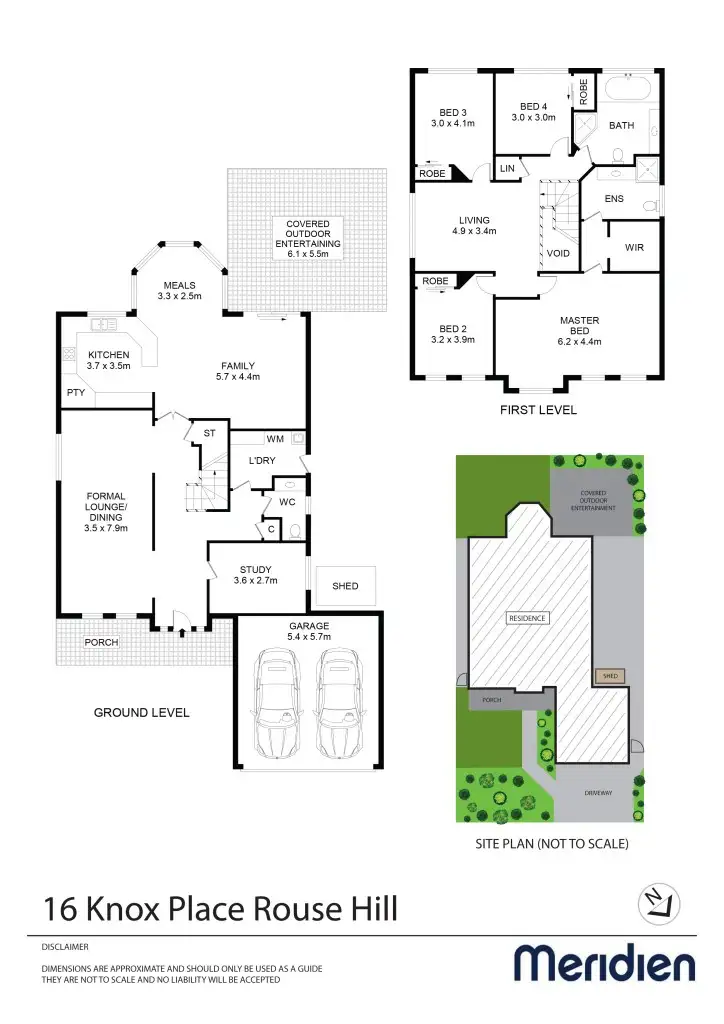 Floorplan of Homely house listing, 16 Knox Place, Rouse Hill NSW 2155