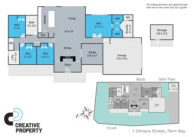 Floorplan of Homely house listing, 1 Oimara Street, Fern Bay NSW 2295
