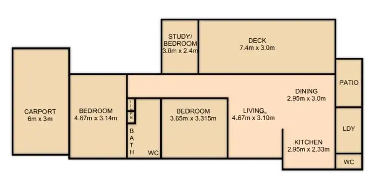 Floorplan of Homely house listing, 14 Hodgson Street, Maryvale QLD 4370