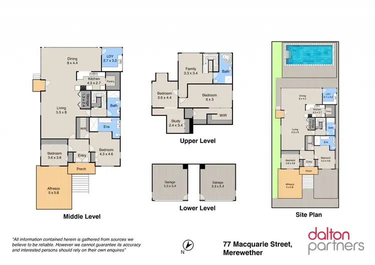 Floorplan of Homely house listing, 77 Macquarie Street, Merewether NSW 2291