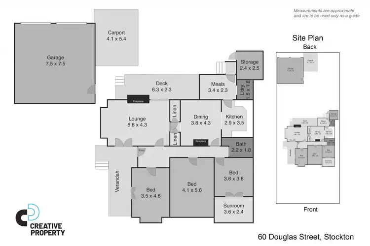 Floorplan of Homely house listing, 60 Douglas Street, Stockton NSW 2295