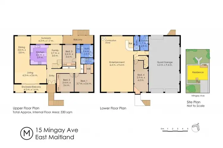 Floorplan of Homely house listing, 15 Mingay Avenue, East Maitland NSW 2323