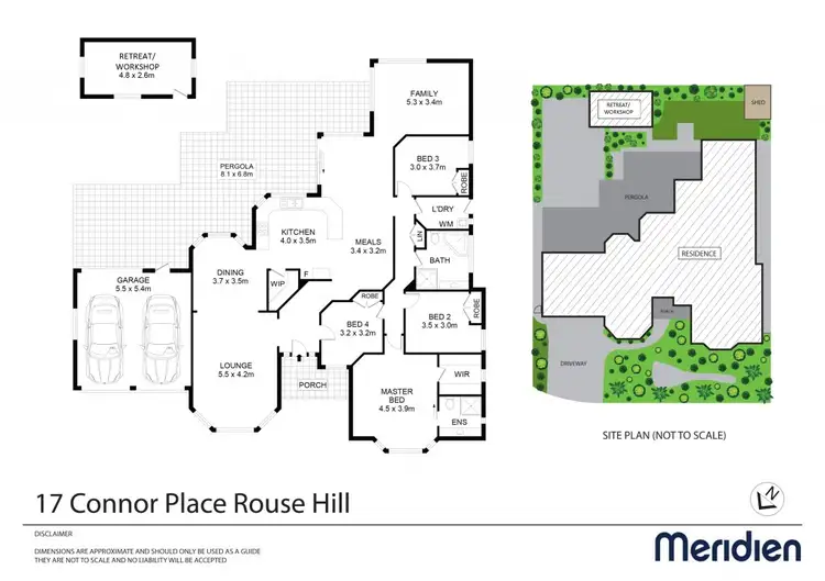 Floorplan of Homely house listing, 17 Connor Place, Rouse Hill NSW 2155
