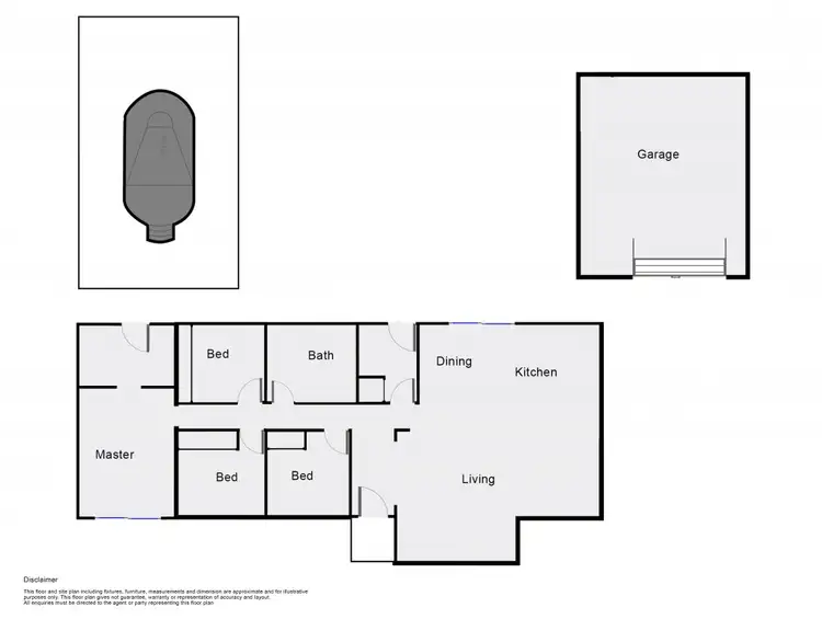Floorplan of Homely house listing, 141 Mount Hall Road, Raymond Terrace NSW 2324