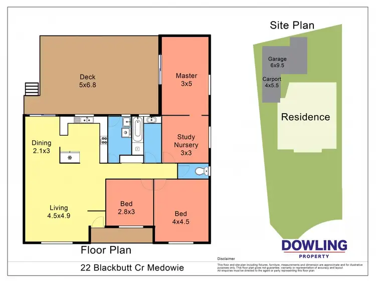 Floorplan of Homely house listing, 22 BLACKBUTT CRESCENT, Medowie NSW 2318