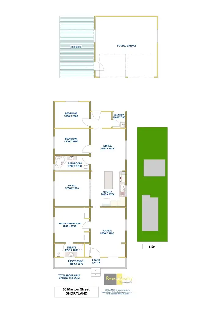 Floorplan of Homely house listing, 36 Marton Street, Shortland NSW 2307