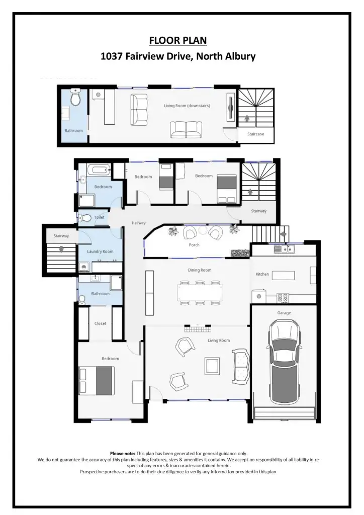 Floorplan of Homely house listing, 1037 Fairview Drive, North Albury NSW 2640