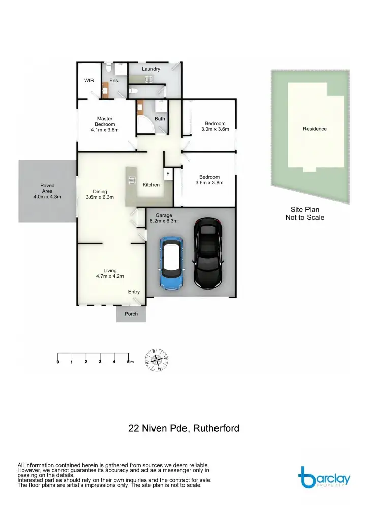 Floorplan of Homely house listing, 22 Niven Parade, Rutherford NSW 2320