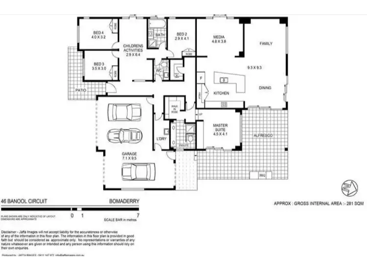 Floorplan of Homely house listing, 46 Banool Circuit, Bomaderry NSW 2541
