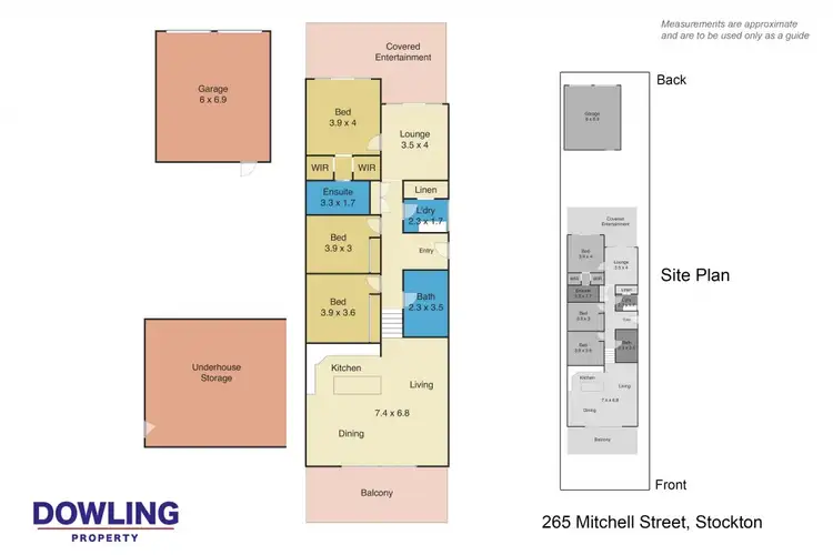 Floorplan of Homely house listing, 265 Mitchell Street, Stockton NSW 2295