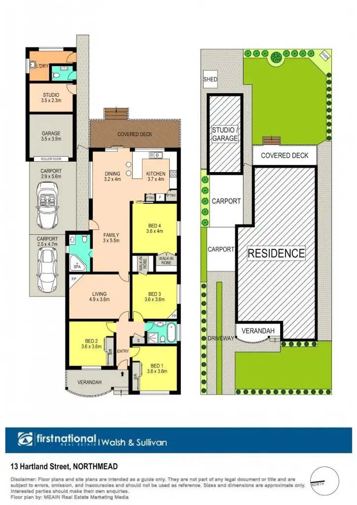 Floorplan of Homely house listing, 13 Hartland Street, Northmead NSW 2152