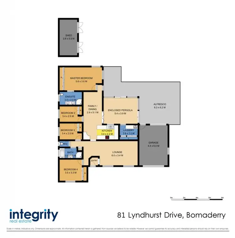 Floorplan of Homely house listing, 81 Lyndhurst Drive, Bomaderry NSW 2541