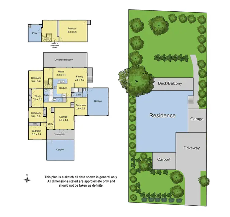 Floorplan of Homely house listing, 36 Felix Crescent, Ringwood North VIC 3134