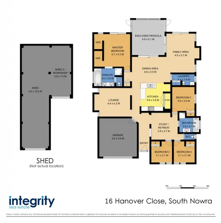 Floorplan of Homely house listing, 16 Hanover Close, South Nowra NSW 2541