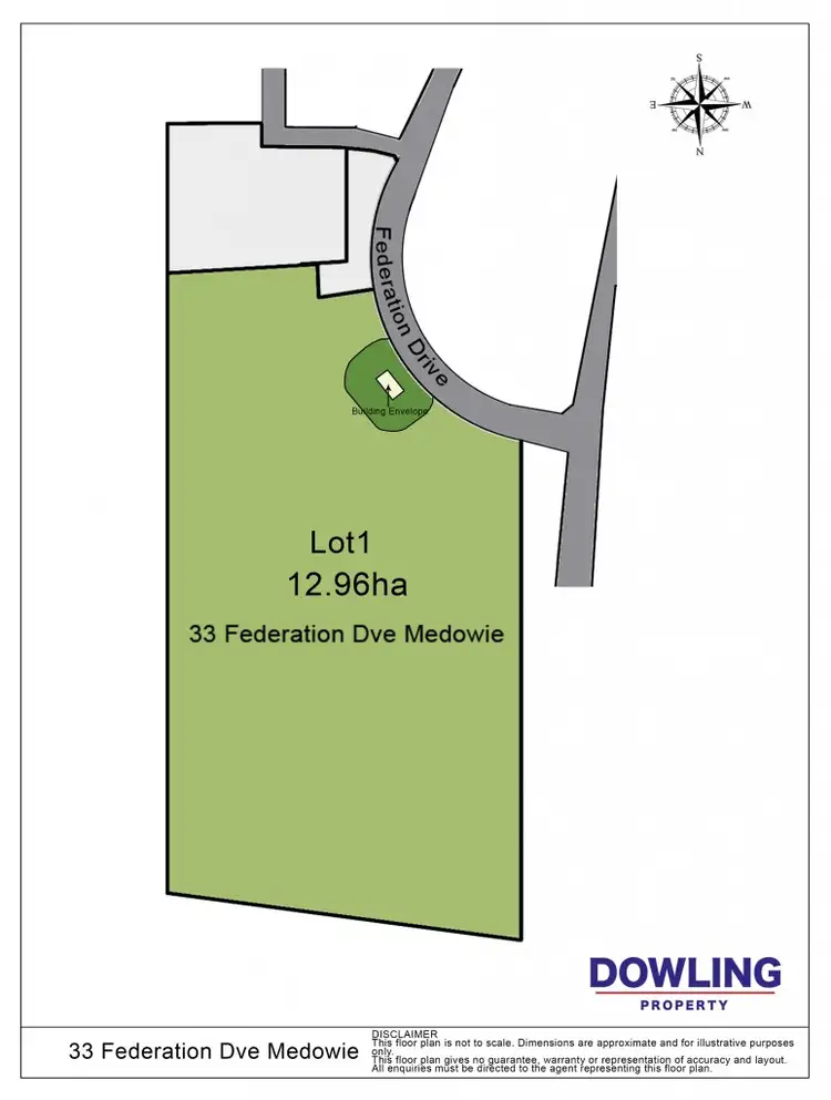 Floorplan of Homely land listing, LOT 1, 33 FEDERATION DRIVE, Medowie NSW 2318