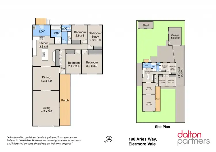 Floorplan of Homely house listing, 190 Aries Way, Elermore Vale NSW 2287