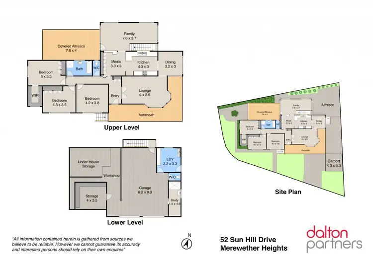Floorplan of Homely house listing, 52 Sun Hill Drive, Merewether Heights NSW 2291