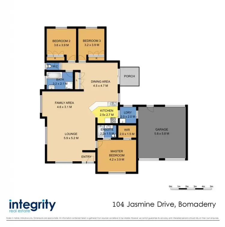 Floorplan of Homely house listing, 104 Jasmine Drive, Bomaderry NSW 2541