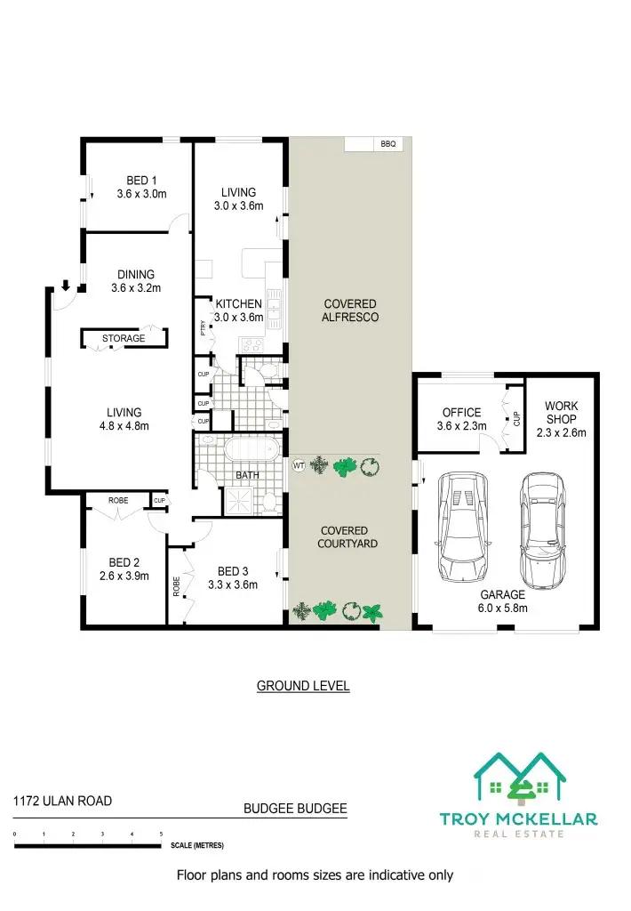 Floorplan of Homely rural property listing, 1172 Ulan Road, Mudgee NSW 2850