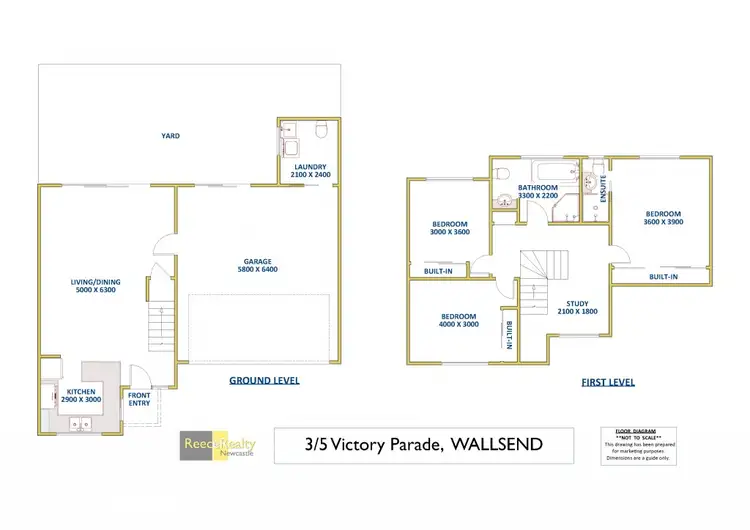 Floorplan of Homely house listing, 3/5 Victory Parade, Wallsend NSW 2287