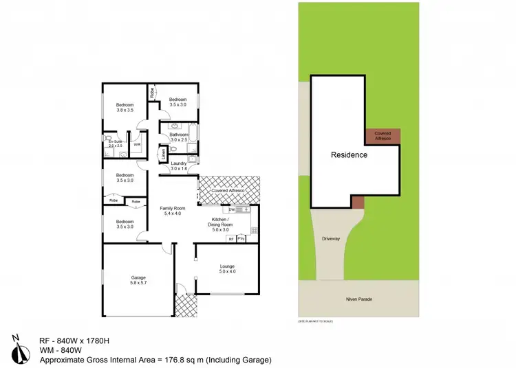 Floorplan of Homely house listing, 21 Niven Parade, Rutherford NSW 2320