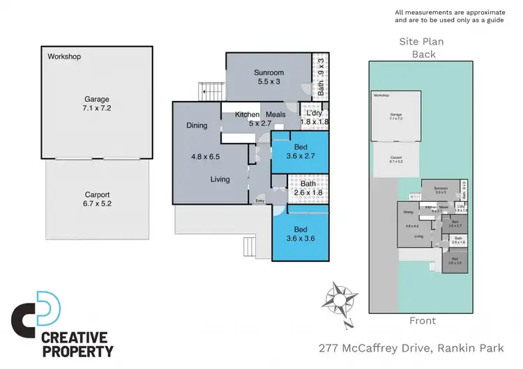 Floorplan of Homely house listing, 277 McCaffrey Drive, Rankin Park NSW 2287