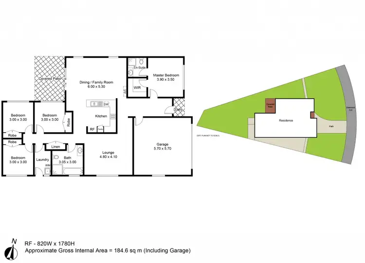Floorplan of Homely house listing, 33 Diamond Circuit, Rutherford NSW 2320