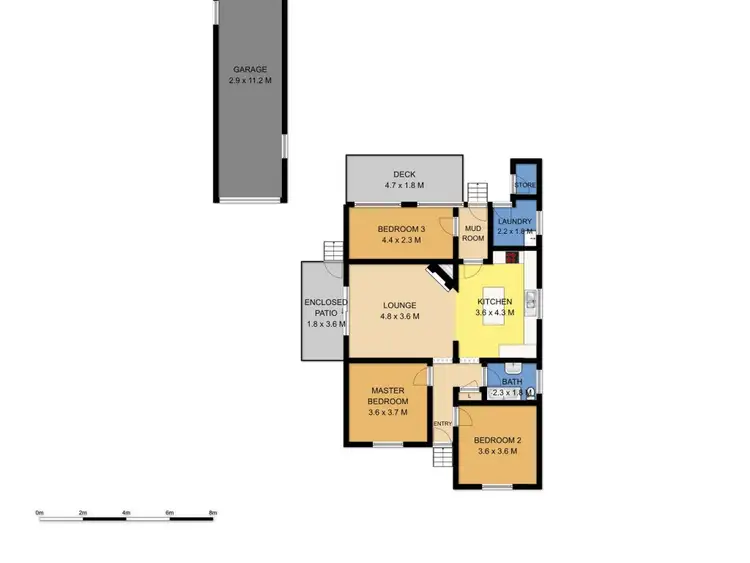 Floorplan of Homely house listing, 6 Spring Street, Nowra NSW 2541