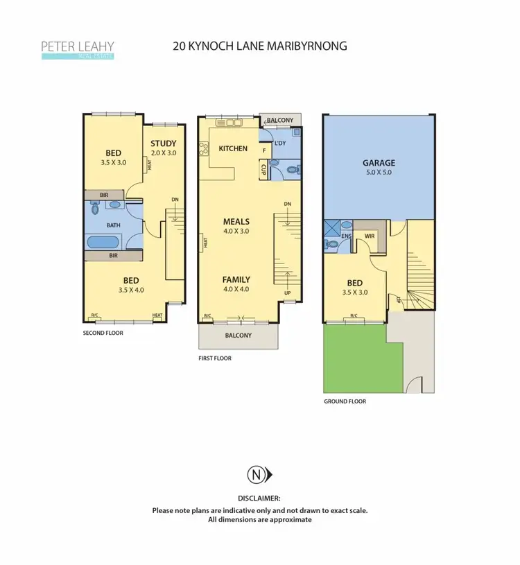 Floorplan of Homely house listing, 20 Kynoch Lane, Maribyrnong VIC 3032