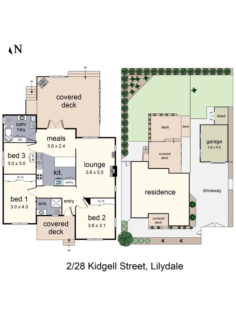 Floorplan of Homely house listing, 2/28 Kidgell Street, Lilydale VIC 3140
