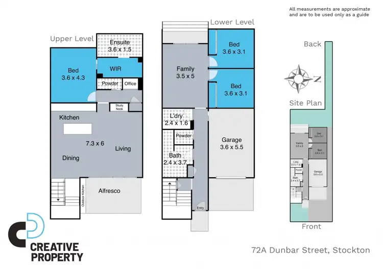 Floorplan of Homely house listing, A/72 Dunbar Street, Stockton NSW 2295