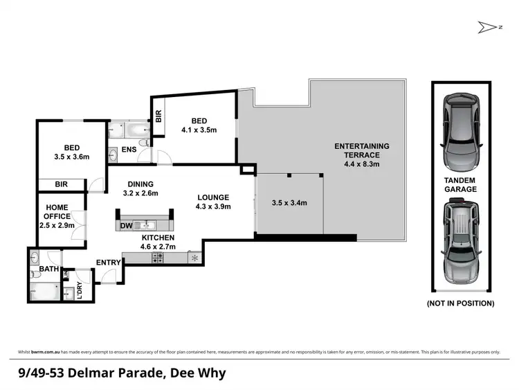 Floorplan of Homely apartment listing, 9/49-53 Delmar Parade, Dee Why NSW 2099
