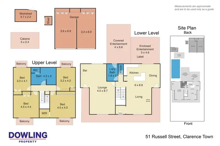 Floorplan of Homely house listing, 51 RUSSELL STREET, Clarence Town NSW 2321
