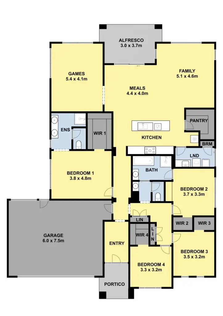Floorplan of Homely house listing, 27 Fitzroy Way, Whittlesea VIC 3757