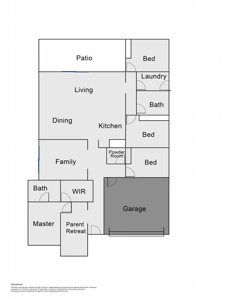 Floorplan of Homely house listing, 32 Seaside Boulevard, Fern Bay NSW 2295