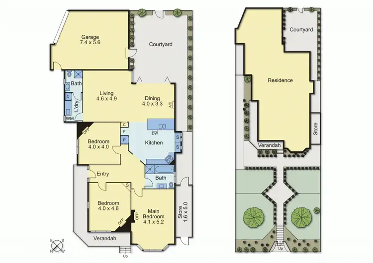 Floorplan of Homely house listing, 4 Great Valley Road, Glen Iris VIC 3146