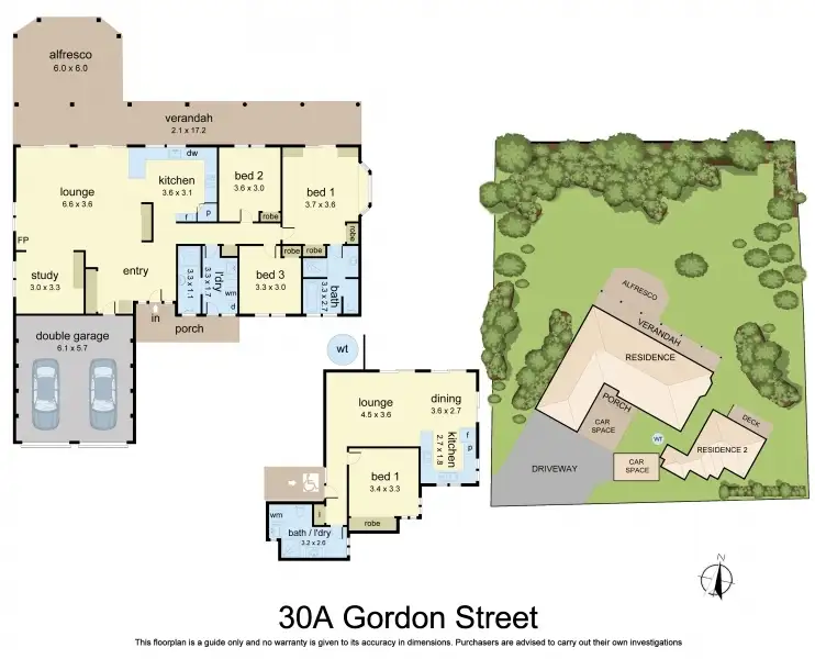 Floorplan of Homely house listing, 30A Gordon Street, Milton NSW 2538