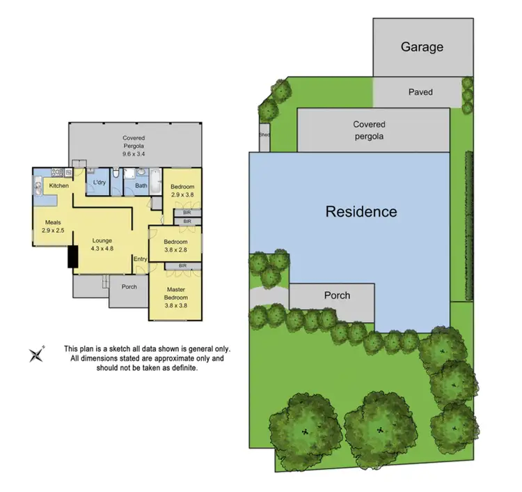 Floorplan of Homely house listing, 13 Aminga Court, Croydon VIC 3136