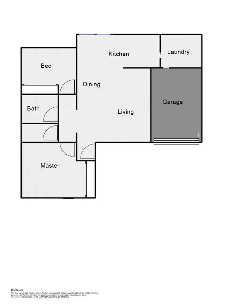 Floorplan of Homely unit listing, 2/44 Hastings Drive, Raymond Terrace NSW 2324