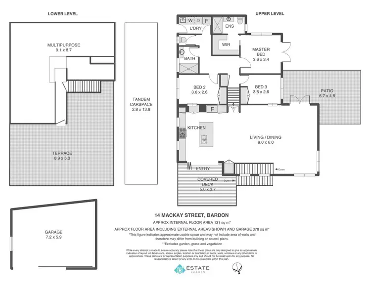 Floorplan of Homely house listing, 14 Mackay Terrace, Bardon QLD 4065