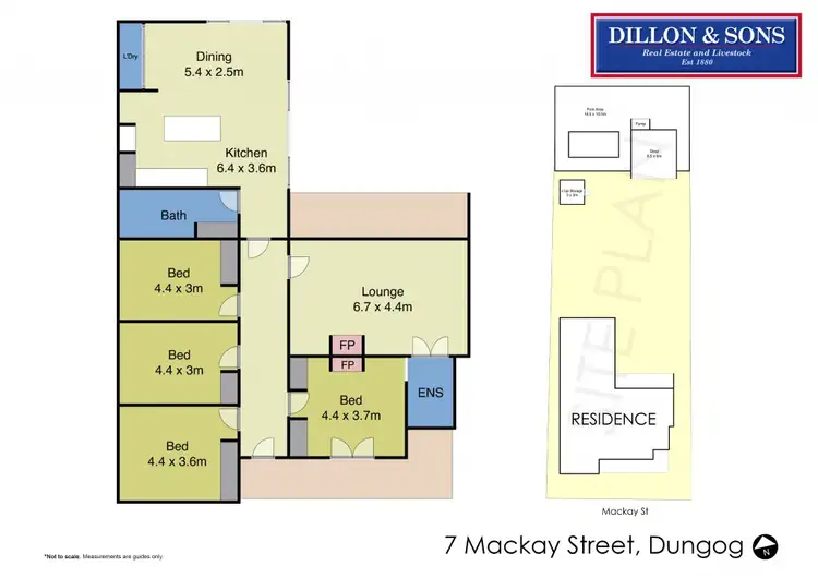Floorplan of Homely house listing, 7 Mackay Street, Dungog NSW 2420